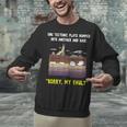 Sorry My Fault Earthquake Tectonic Plate Science Teacher Pun Unisex Sweatshirt, Science Teacher Sweatshirts, gift for family, gift for coworker