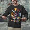 Special Education ASL Teacher Superpower DHH Teacher Unisex Sweatshirt, gift for family, gift for coworker Special Education ASL Teacher Superpower DHH Teacher Unisex Sweatshirt, gift for family, gift for coworker