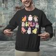 SPED Teacher Halloween Spooky Special Education Team Men Women Kids Unisex Sweatshirt, gift for family, gift for coworker SPED Teacher Halloween Spooky Special Education Team Men Women Kids Unisex Sweatshirt, gift for family, gift for coworker