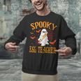 Spooky ESL Teacher Ghost Halloween School Women Unisex Sweatshirt, Esl Teacher Sweatshirts, gift for family, gift for coworker Spooky ESL Teacher Ghost Halloween School Women Unisex Sweatshirt, Esl Teacher Sweatshirts, gift for family, gift for coworker
