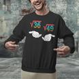 Square Root 36 49 Meme 67 Ice Cream Drip Math Teacher Tee Unisex Sweatshirt, gift for family, gift for coworker