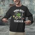 Star Wars Yoda Best Teacher Icons Unisex Sweatshirt, gift for family, gift for coworker