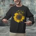 Sunflower Puzzle Pieces Autism Awareness For Mom Teacher For Women Unisex Sweatshirt, gift for family, gift for coworker