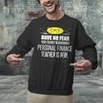 Super Personal Finance Teacher Have No Fear T-Shirt Unisex Sweatshirt, Super Teacher Sweatshirts, gift for family, gift for coworker