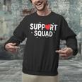 Support Squad Cute Heart Supportive Teacher Team Member Unisex Sweatshirt, gift for family, gift for coworker Support Squad Cute Heart Supportive Teacher Team Member Unisex Sweatshirt, gift for family, gift for coworker