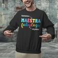 Sustantivo Maestra Fabulosa Adjetivo Spanish Teacher Unisex Sweatshirt, gift for family, gift for coworker
