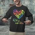 It Takes A Big Heart To Shape Little Minds Teacher Student Men Women Kids Unisex Sweatshirt, gift for family, gift for coworker
