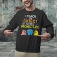 I Teach Cutest Little Monsters Halloween Teacher Men Women Unisex Sweatshirt, gift for family, gift for coworker I Teach Cutest Little Monsters Halloween Teacher Men Women Unisex Sweatshirt, gift for family, gift for coworker