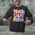 Teach Love Inspire Preppy Back To School Teacher Women Unisex Sweatshirt, gift for family, gift for coworker Teach Love Inspire Preppy Back To School Teacher Women Unisex Sweatshirt, gift for family, gift for coworker