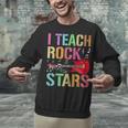 I Teach Rockstars Band Vibes Teacher Rocks My Music Teaching Unisex Sweatshirt, gift for family, gift for coworker I Teach Rockstars Band Vibes Teacher Rocks My Music Teaching Unisex Sweatshirt, gift for family, gift for coworker