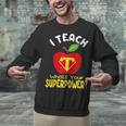 I Teach What's Your Superpower Superhero Teacher Unisex Sweatshirt, gift for family, gift for coworker I Teach What's Your Superpower Superhero Teacher Unisex Sweatshirt, gift for family, gift for coworker