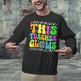 This Teacher 80s 90s Teachers's Day Glows Last Day Of School Unisex Sweatshirt, 90s Teacher Sweatshirts, gift for family, gift for coworker This Teacher 80s 90s Teachers's Day Glows Last Day Of School Unisex Sweatshirt, 90s Teacher Sweatshirts, gift for family, gift for coworker
