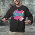 Teacher 90s Retro Colorful Teacher Of The 90s Back To School Unisex Sweatshirt, 90s Teacher Sweatshirts, gift for family, gift for coworker Teacher 90s Retro Colorful Teacher Of The 90s Back To School Unisex Sweatshirt, 90s Teacher Sweatshirts, gift for family, gift for coworker
