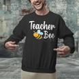 Teacher Bee Bumblebee Back To School Unisex Sweatshirt, gift for family, gift for coworker Teacher Bee Bumblebee Back To School Unisex Sweatshirt, gift for family, gift for coworker