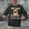 Teacher My Dog Ate My Lesson Plans School Staff Unisex Sweatshirt, gift for family, gift for coworker