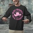 In My Teacher Era Yeehaw Pink Teacher Western Cowgirl Unisex Sweatshirt, gift for family, gift for coworker In My Teacher Era Yeehaw Pink Teacher Western Cowgirl Unisex Sweatshirt, gift for family, gift for coworker