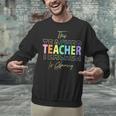 This Teacher Is Glowing Hello Summer End Of School Unisex Sweatshirt, gift for family, gift for coworker