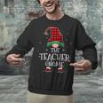 Teacher Gnome Xmas Family Matching Plaid Christmas Gnomes Unisex Sweatshirt, gift for family, gift for coworker Teacher Gnome Xmas Family Matching Plaid Christmas Gnomes Unisex Sweatshirt, gift for family, gift for coworker