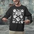 Teacher Halloween Composition Notebook Costume Halloween Unisex Sweatshirt, gift for family, gift for coworker