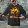 Teacher Halloween All English Teachers Love Brains Unisex Sweatshirt, English Teacher Sweatshirts, gift for family, gift for coworker Teacher Halloween All English Teachers Love Brains Unisex Sweatshirt, English Teacher Sweatshirts, gift for family, gift for coworker
