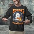 Teacher Halloween Ghost Reading Book Animal Boooks Are Unisex Sweatshirt, gift for family, gift for coworker Teacher Halloween Ghost Reading Book Animal Boooks Are Unisex Sweatshirt, gift for family, gift for coworker