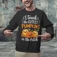 Teacher Halloween Pre-K Teacher Kindergarten Cutest Pumpkins Unisex Sweatshirt, gift for family, gift for coworker Teacher Halloween Pre-K Teacher Kindergarten Cutest Pumpkins Unisex Sweatshirt, gift for family, gift for coworker