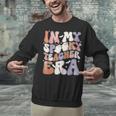 Teacher Halloween In My Spooky Teacher Era Retro Groovy Unisex Sweatshirt, Groovy Teacher Sweatshirts, gift for family, gift for coworker Teacher Halloween In My Spooky Teacher Era Retro Groovy Unisex Sweatshirt, Groovy Teacher Sweatshirts, gift for family, gift for coworker