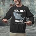 Teacher Shark Shirt Christmas Idea For Him Her Unisex Sweatshirt, gift for family, gift for coworker