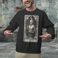 The Teacher Skeleton Tarot Card Unisex Sweatshirt, gift for family, gift for coworker