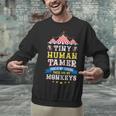 Teacher Tiny Human Tamer This My Circus These Are My Monkeys Unisex Sweatshirt, gift for family, gift for coworker Teacher Tiny Human Tamer This My Circus These Are My Monkeys Unisex Sweatshirt, gift for family, gift for coworker