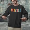 Teacher Word In Sign Language Awareness ASL Back To School Unisex Sweatshirt, gift for family, gift for coworker Teacher Word In Sign Language Awareness ASL Back To School Unisex Sweatshirt, gift for family, gift for coworker