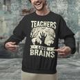 Teachers Love Brains Halloween Costume Boo Trick Teach Unisex Sweatshirt, gift for family, gift for coworker Teachers Love Brains Halloween Costume Boo Trick Teach Unisex Sweatshirt, gift for family, gift for coworker