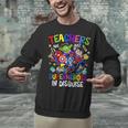 Teachers Are Superheroes Back To School Unisex Sweatshirt, gift for family, gift for coworker