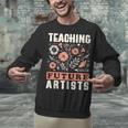 Teaching Future Artists For Art Teachers And Lovers For Men Women Girls Kids Unisex Sweatshirt, gift for family, gift for coworker