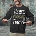 Team Music Teacher Camo Teacher Student Back To School Unisex Sweatshirt, gift for family, gift for coworker Team Music Teacher Camo Teacher Student Back To School Unisex Sweatshirt, gift for family, gift for coworker