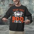 Team Para Boo Crew Halloween Ghost Paraprofessional Teacher Unisex Sweatshirt, gift for family, gift for coworker