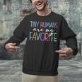 Tiny Humans Are My Favorite Daycare Provider Teacher Daycare Unisex Sweatshirt, gift for family, gift for coworker Tiny Humans Are My Favorite Daycare Provider Teacher Daycare Unisex Sweatshirt, gift for family, gift for coworker