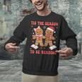 Tis The Season Reading Christmas Shirt Book Lovers Teacher Unisex Sweatshirt, gift for family, gift for coworker
