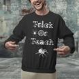 Trick Or Teach Halloween Teacher Shirt Teaching Spider Tee For Men Women Kids Unisex Sweatshirt, gift for family, gift for coworker Trick Or Teach Halloween Teacher Shirt Teaching Spider Tee For Men Women Kids Unisex Sweatshirt, gift for family, gift for coworker
