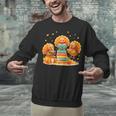 Turkey Read Books Reading Fall Thanksgiving Teacher Unisex Sweatshirt, gift for family, gift for coworker Turkey Read Books Reading Fall Thanksgiving Teacher Unisex Sweatshirt, gift for family, gift for coworker