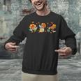 Turkey Reading Books Fall Thanksgiving Teacher Book Lovers Unisex Sweatshirt, gift for family, gift for coworker