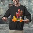 Turkey Reading Books Fall Thanksgiving Teacher Book Unisex Sweatshirt, gift for family, gift for coworker Turkey Reading Books Fall Thanksgiving Teacher Book Unisex Sweatshirt, gift for family, gift for coworker