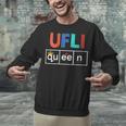 UFLI Queen Science Of Reading Literacy Teacher Appreciation Unisex Sweatshirt, Science Teacher Sweatshirts, gift for family, gift for coworker