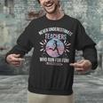 Never Underestimate Teachers Who Runs For Fun Running Teache Unisex Sweatshirt, gift for family, gift for coworker Never Underestimate Teachers Who Runs For Fun Running Teache Unisex Sweatshirt, gift for family, gift for coworker
