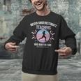 Never Underestimate Teachers Who Runs For Fun Unisex Sweatshirt, gift for family, gift for coworker Never Underestimate Teachers Who Runs For Fun Unisex Sweatshirt, gift for family, gift for coworker