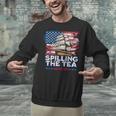 US History Teacher Boston Spilling The Tea Since 1773 Unisex Sweatshirt, History Teacher Sweatshirts, gift for family, gift for coworker
