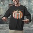 Vintage Book Pumpkin Autumn Fall Librarians Bookworm Teacher Unisex Sweatshirt, gift for family, gift for coworker
