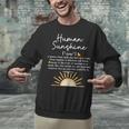 Vintage Human Sunshine Definition Teachers Mom Boss Women Unisex Sweatshirt, gift for family, gift for coworker Vintage Human Sunshine Definition Teachers Mom Boss Women Unisex Sweatshirt, gift for family, gift for coworker