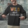 Wild About Kindergarten Teacher Leopard Print Unisex Sweatshirt, gift for family, gift for coworker Wild About Kindergarten Teacher Leopard Print Unisex Sweatshirt, gift for family, gift for coworker