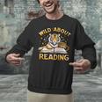 Wild About Reading Tiger For Teachers & Students Unisex Sweatshirt, gift for family, gift for coworker Wild About Reading Tiger For Teachers & Students Unisex Sweatshirt, gift for family, gift for coworker
